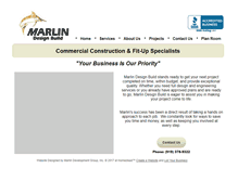Tablet Screenshot of marlindesignbuild.com